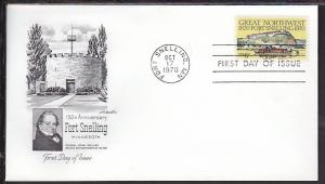 US Fort Snelling 1970 Artmaster U/A FDC BIN