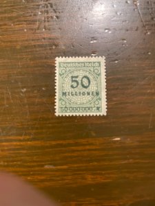 Germany SC 289 M, HM 50m Mk (Dull Olive Green) Large Number (4) VF/XF