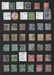 BRITISH INDIA 1854-1948 COLLECTION & SERVICE USED HIGH C.V£+++ RARE !