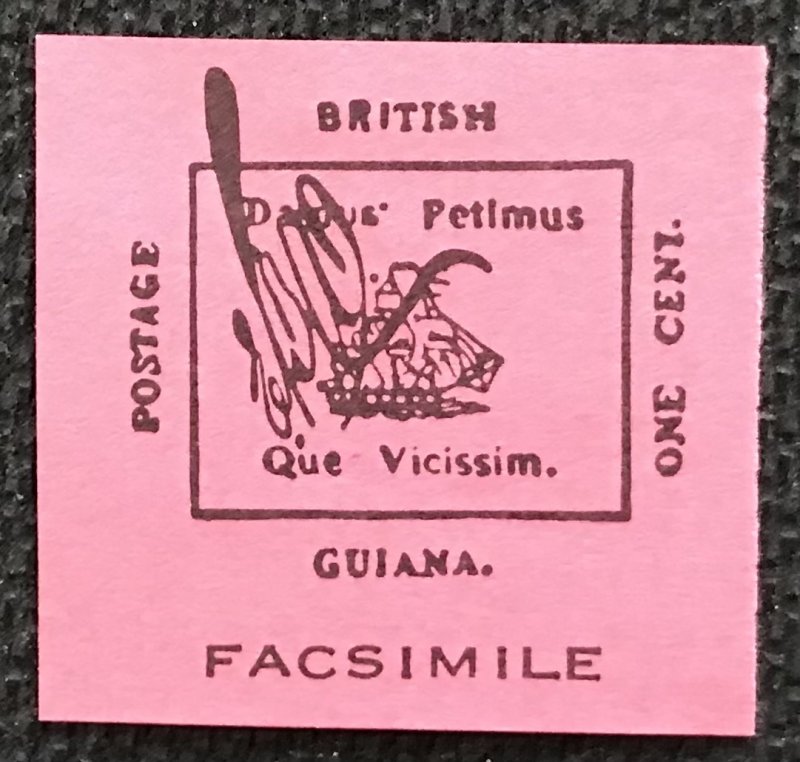 British Guiana #13 FACSIMILE Single L39