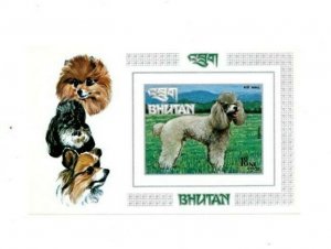 SPECIAL LOT Bhutan 1973 149n - Dogs - 50 Souvenir Sheets - MNH