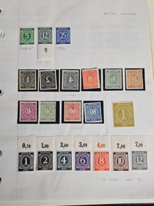 Germany Stamp Collection of Errors, Varieties, Unlisted and MORE Lot of 270+