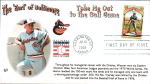 #4341 Take Me Out to the Ballgame QCR FDC