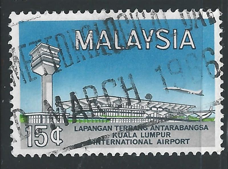 Malaysia #18 15c Control Tower & Airport