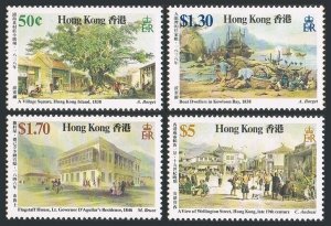 Hong Kong 486-489,MNH.Michel 503-506. 19th Century Paintings,1987.Auguste Borget