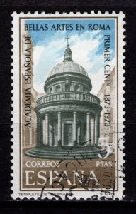 Spain 1974 Centenary of Fine Arts Academy, Rome, 5p [Used]