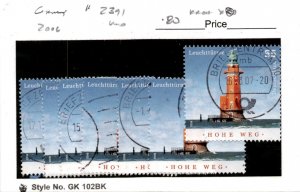 Germany, Postage Stamp, #2391 (7 Ea) Used, 2006 Lighthouse (AC)