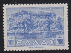 Greece 445 Pantokratoros Monistary & Port 1942