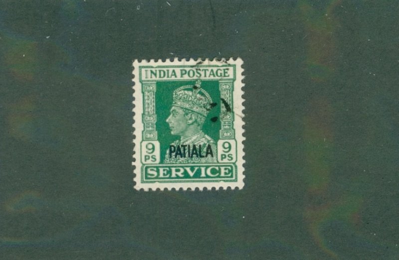 INDIA PATIALA STATE 066 USED BIN $1.00