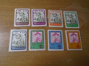 Paraguay  #  638-45  MHH   Scouting
