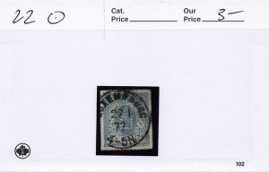 LUXEMBOURG  22  USED