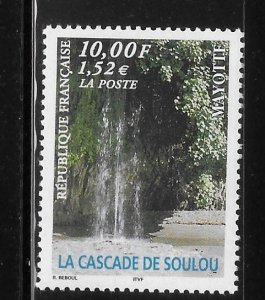 Mayotte 1999 Soulou Waterfalls Sc 131 MNH A75