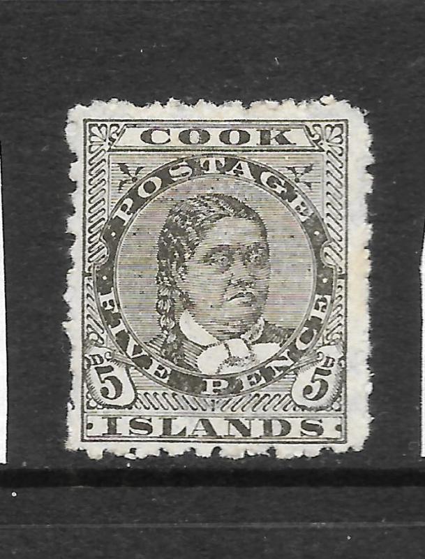  COOK ISLANDS 1902   5d   MAKEA   MH  SG 33