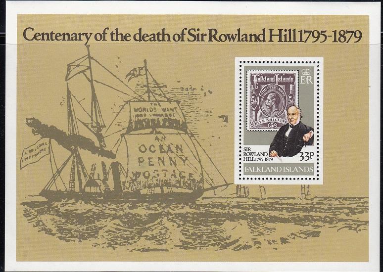 FALKLAND ISLANDS # 294 Mint NH - Souvenir sheet