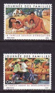 United Nations Geneva-Sc#457-8- id8-unused NH set-Families-2006-