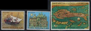 Vatican 518-20 MNH 1972 Save Venice (an4753)