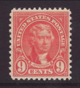 US 641 Thomas Jefferson MNH VF