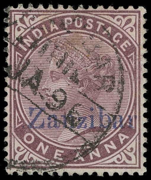 Zanzibar Scott 2D Gibbons 2D Used Stamp