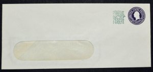 1958 US Sc. #U539 die 9, surcharged window envelope, mint entire, very nice