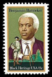 PCBstamps   US #1804 15c Benjamin Banneker, Black Heritage, MNH, (13)