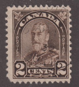 Canada 166 King George V ARCH/LEAF Issue 2¢ 1931