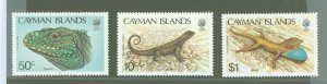 Cayman Islands #583-585 Mint (NH) Single (Complete Set) (Fauna)