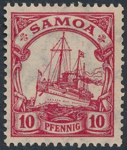 Samoa sc# 72 - Mint - No Gum - Light Hinge