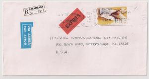 SPAIN Thermal self adhesive Hand Writing 4.37 REGISTERED use
