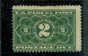 United States SC# JQ2 Parcep Post Postage Due 2c MH with mount