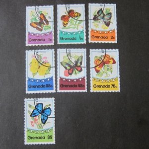 Grenada Sc 660-666 Butterfly Set FU