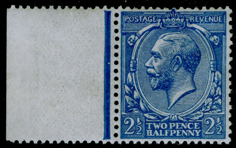 SG372 SPEC N21(-), 2½d pale violet-blue, M MINT. UNLISTED. HENDON CERT