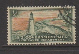 SCOY29 New Zealand 1947 Government Life used