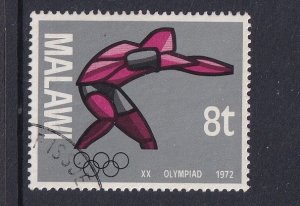 Malawi   #191 used  1972  Olympic Games  8t