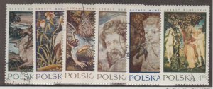 Poland Scott #1772-1778 Stamps - Used Set