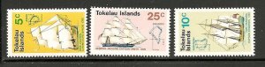 Tokelau 1970 Ships set Mint sc 22 - 24