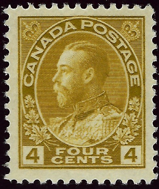 Canada #110 Mint F-VF thin spot SC$45.00...Very Popular Country!