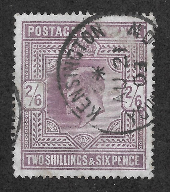 Doyle's_Stamps: 1911 King Edward VII Scott #139 Jumbo Postmarked Kensington