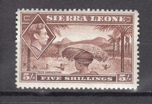 J43890 JLStamps 1938-44 sierra leone mh #183 view