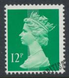 Great Britain SG X896 Sc# MH79    Used with first day cancel - Machin 12p