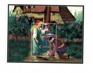 Antigua - 1997 Brother's Grimm - Cinderella - Souvenir Sheet - Scott #2072 - MNH