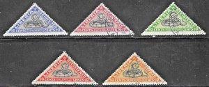 Liberia (1921) - Scott # F20 - F24,   Used