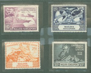 Singapore #23-26 Unused Single (Complete Set)