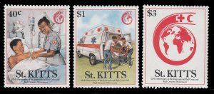 St. Kitts 245 - 247 MNH