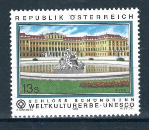 Austria 1999 World Heritage Site. Schonbrunn Palace stamp. MNH. Sg 2528