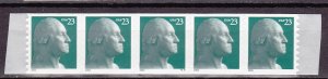 PNC5 23c Wash V45 Major Color Shift out of frame CPV US 3617 MNH F-VF