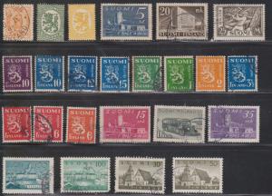 FINLAND Lot Of Used Stamps - Nice Mix