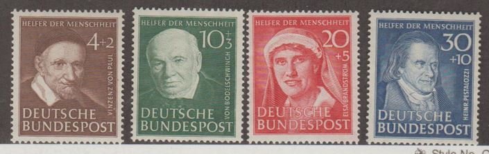 Germany Scott #B320-B323 Stamps - Mint Set