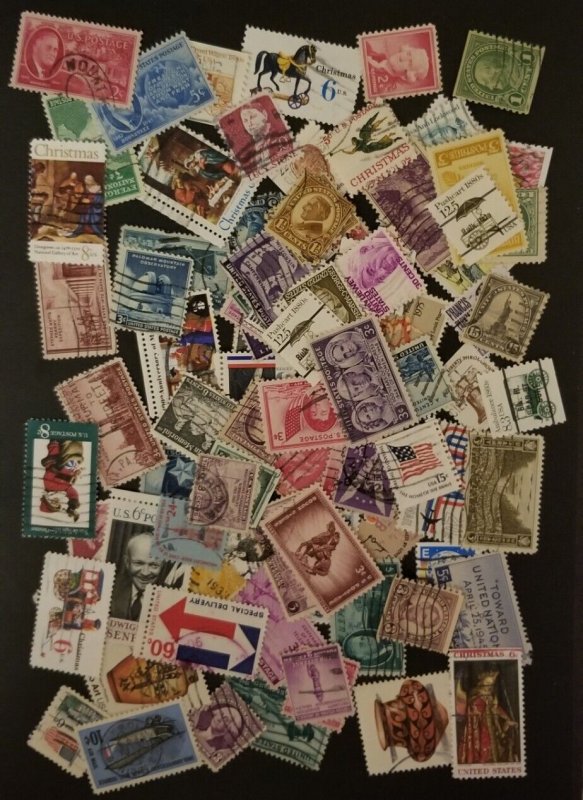 US 100 Different Used Stamp Lot Collection T6006