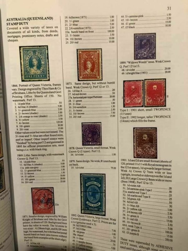 Commonwealth 10th Edition Barefoot Revenue Stamp Catalogue-Out of Print 500Pages