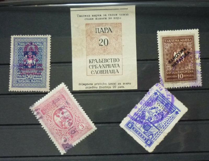 Ex Yugoslavia - Revenue Stamps! J5